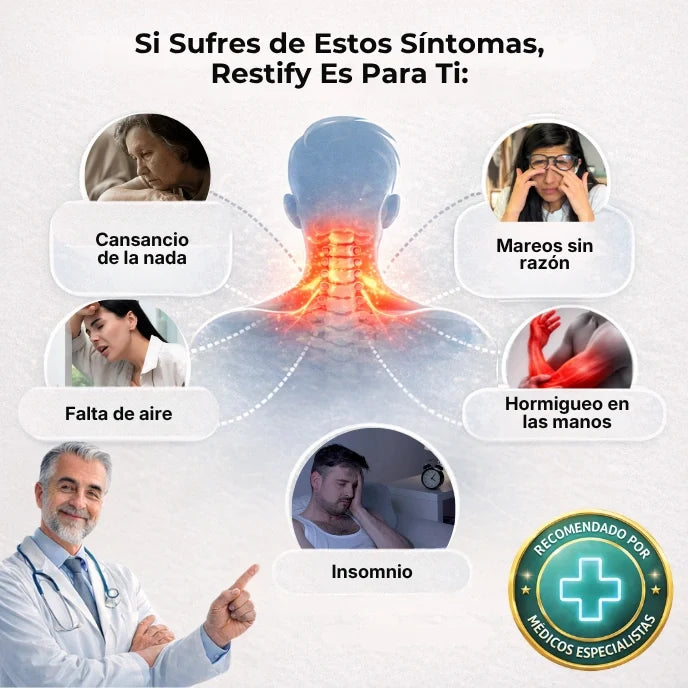 Restify Pro™ - Masaje, Pulsos Eléctricos y Calor Terapéutico