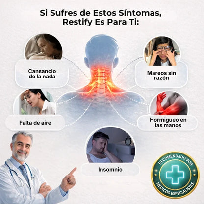 Restify Pro™ - Masaje, Pulsos Eléctricos y Calor Terapéutico