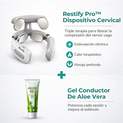Restify Pro™ - Masaje, Pulsos Eléctricos y Calor Terapéutico