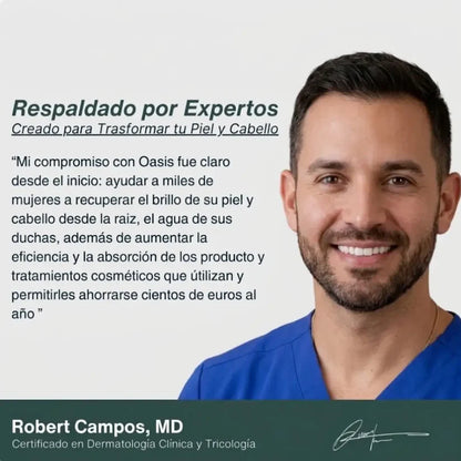 Salva Tu Piel, Tu Pelo y Tu Salud del Desastre con Oasis™