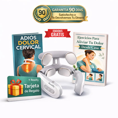 Restify Pro™ - Masaje, Pulsos Eléctricos y Calor Terapéutico